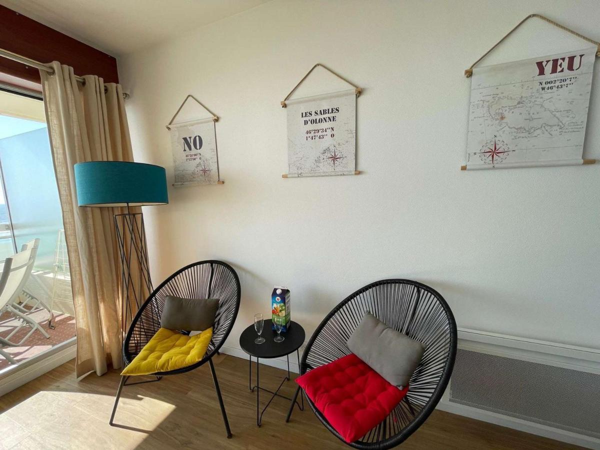 Grand Studio Cabine 4 Pers, Balcon, Renove, Proche Ocean, Saint-Hilaire-De-Riez - Fr-1-224C-160 Exterior foto